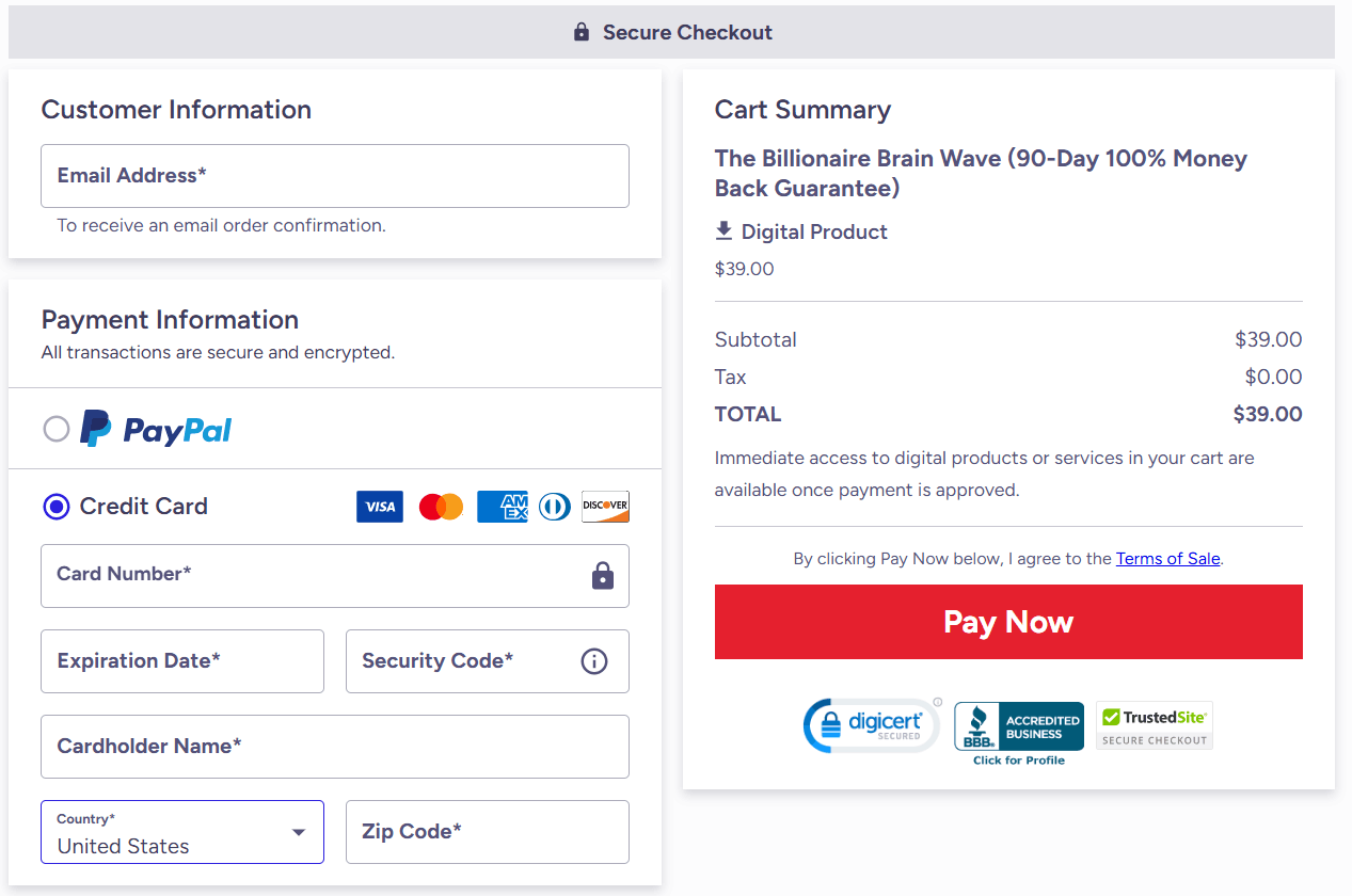 Billionaire Brain Wave